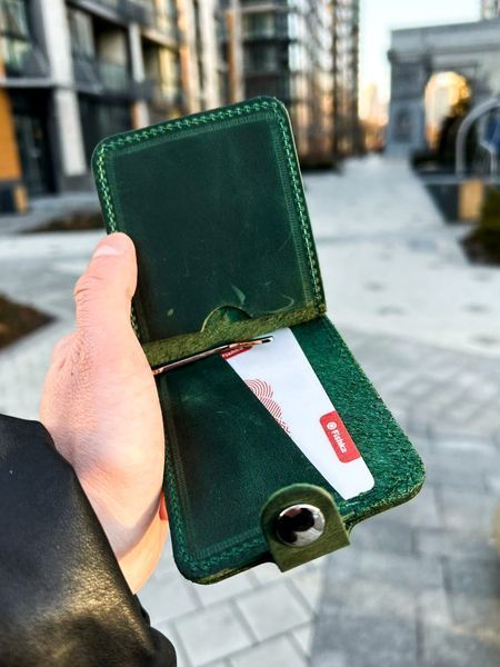 Затиск Vintage, зелений v143 фото